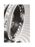 Vintage Camera Lens Poster