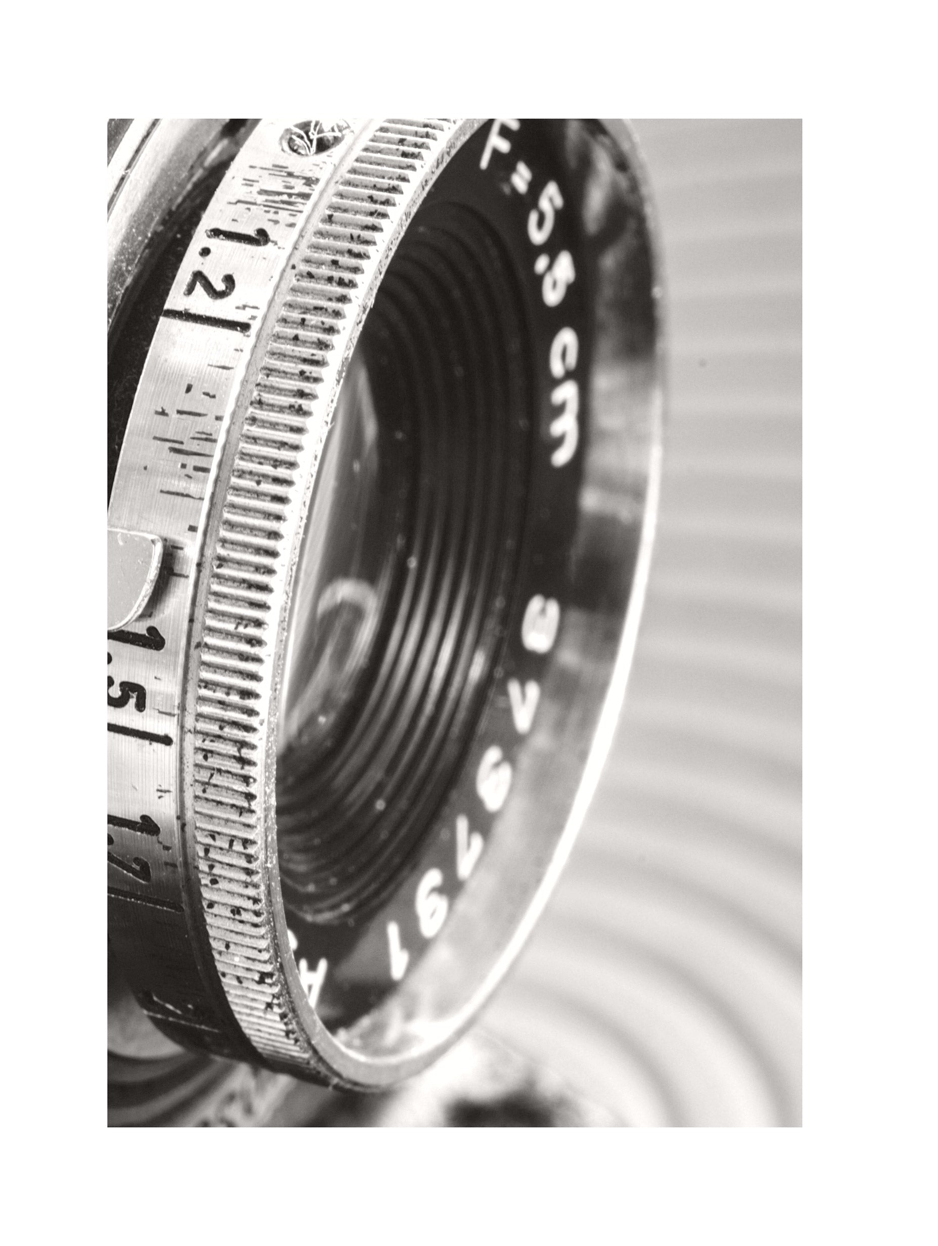 Vintage Camera Lens Poster