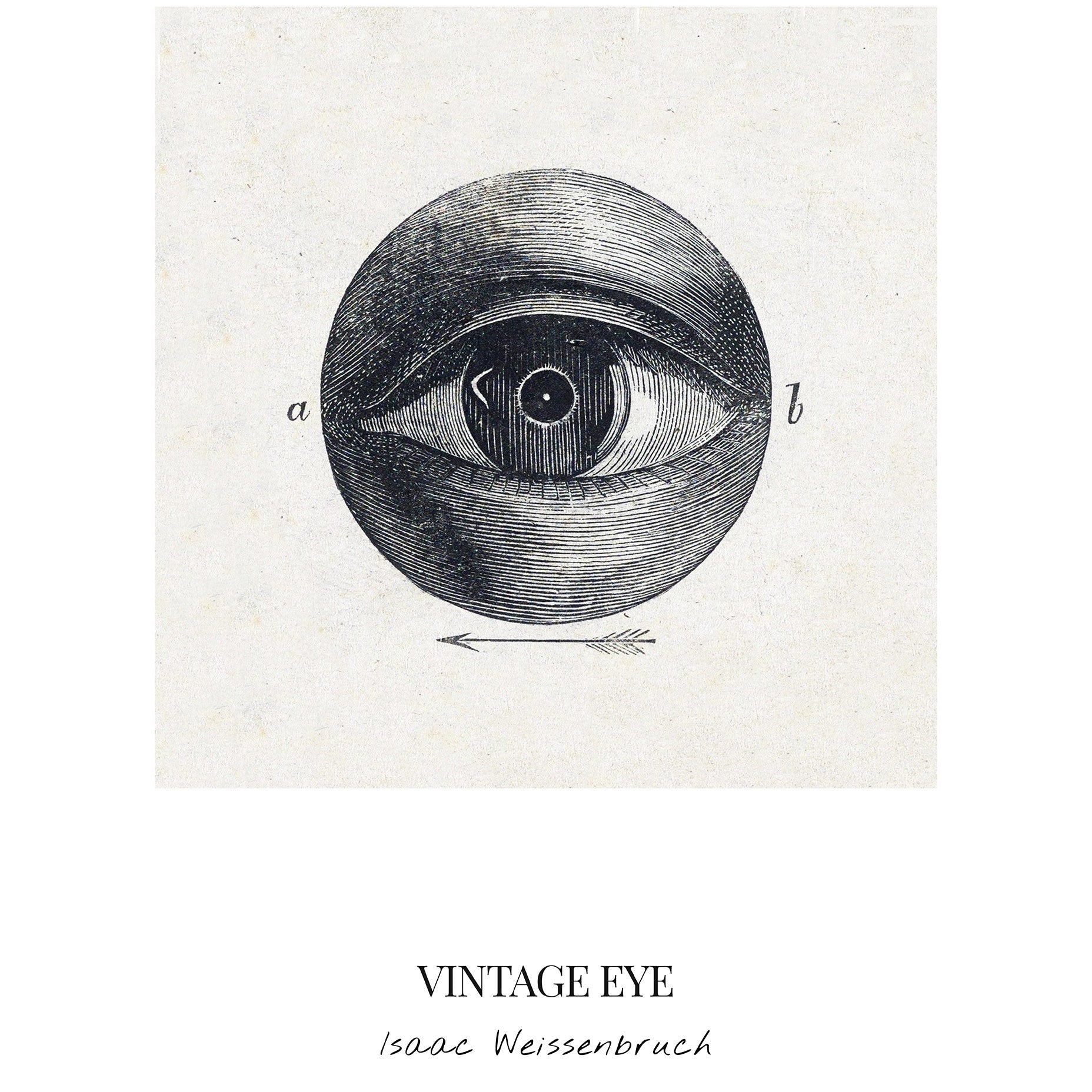 Första huset i en bosättning abstrakt konsttryck