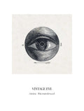 Vintage Eye Isaac Weissenbruch Art Print
