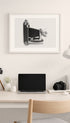 Voigtländer Bessa II Vintage Poster Mockup