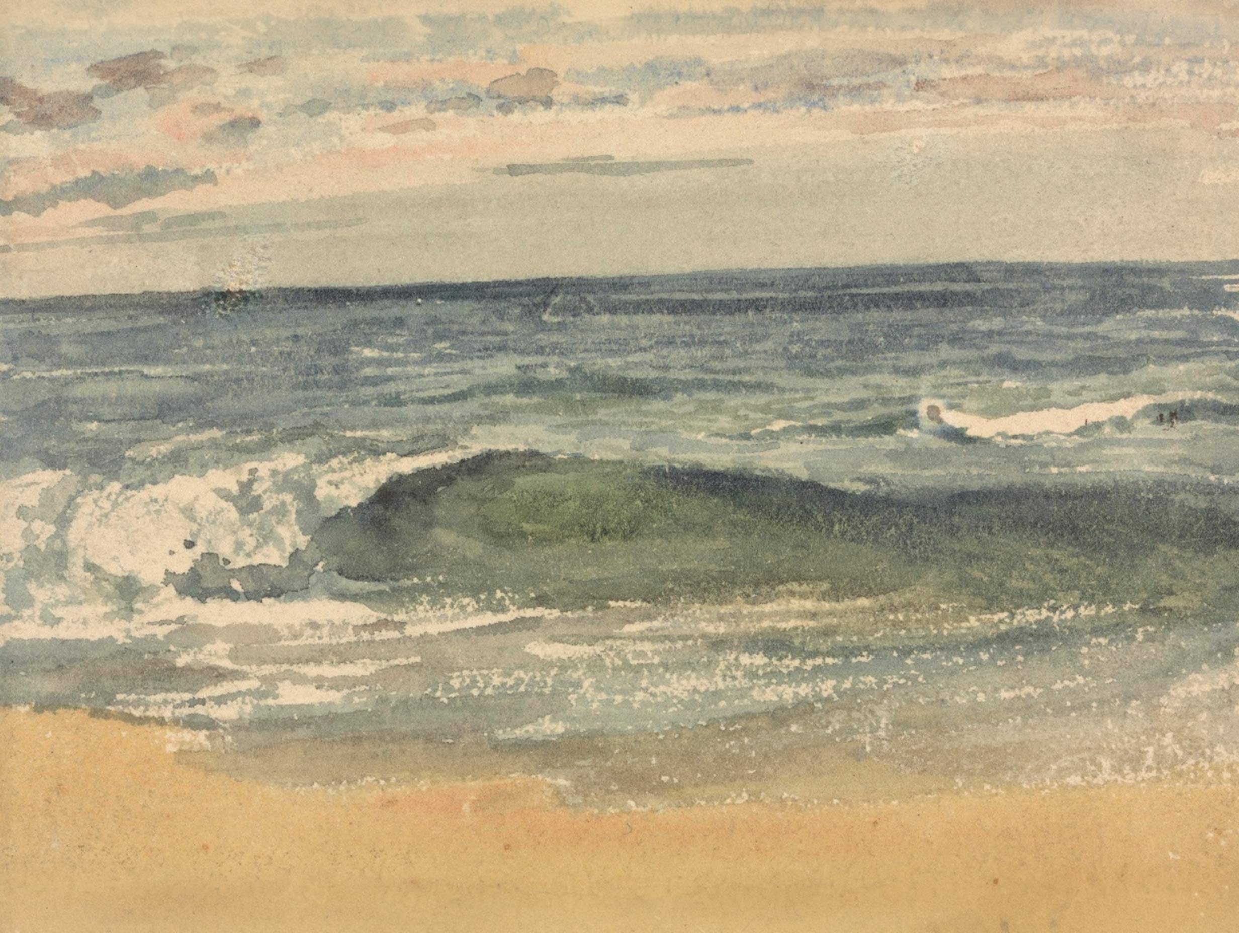 The Wave Robert Hills Art Print