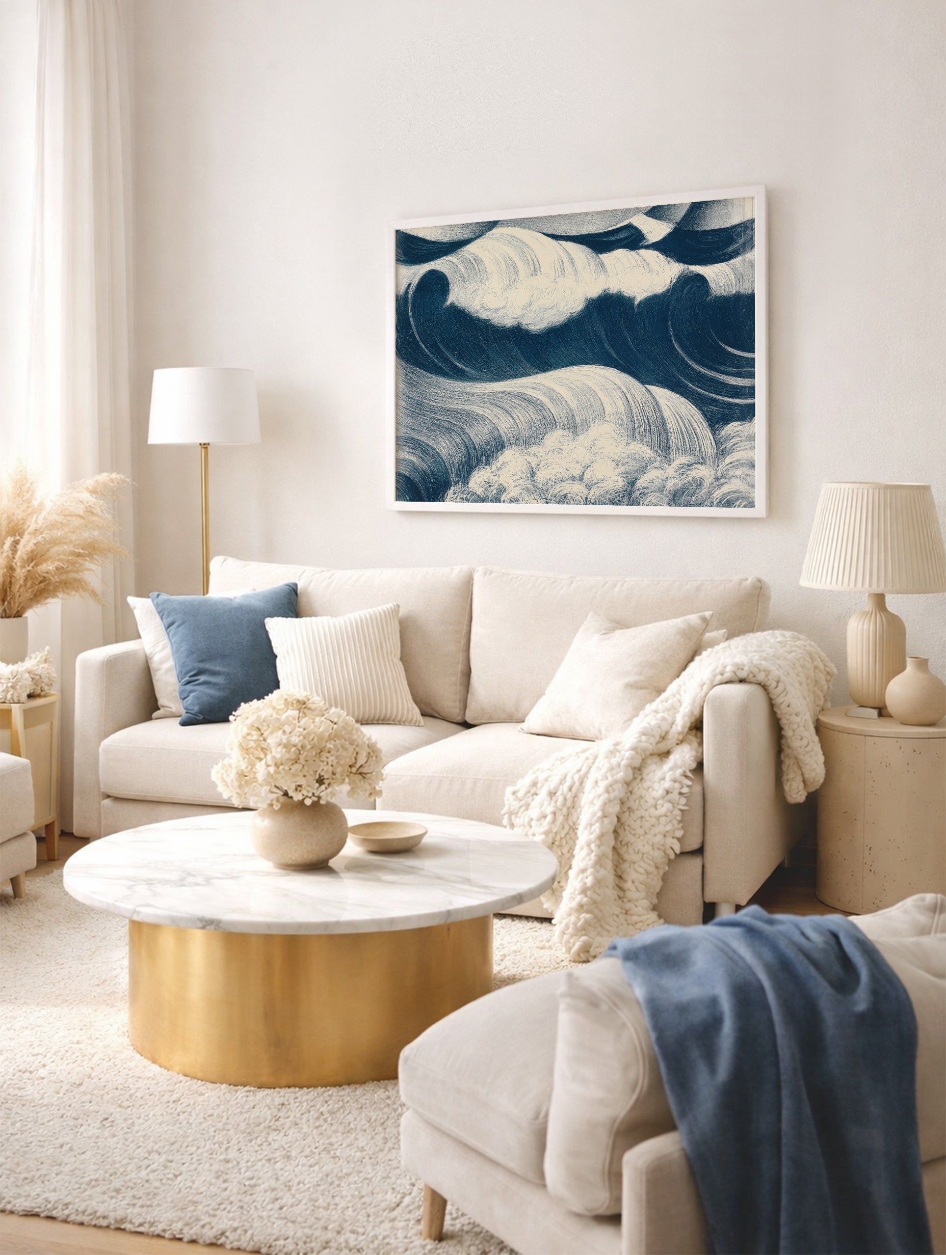 The Wave Christopher Nevinson Art Print