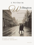 A Wet Day in Wellington Vintage Poster