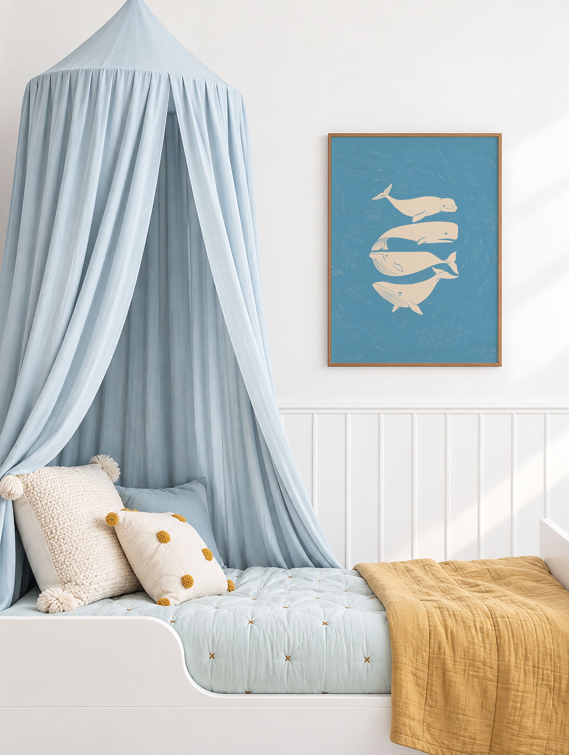 Lydia Greaves - Whales Poster