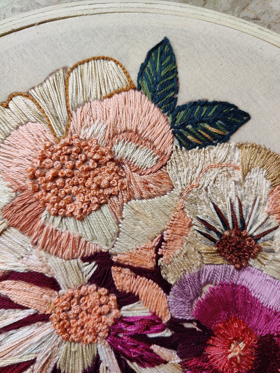 Flowers in Her Hair - Premium Embroidery Design