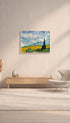 Wheat Field with Cypresses Van Gogh Art Print No 1 Mockup