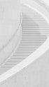 White Curved Staircase Poster