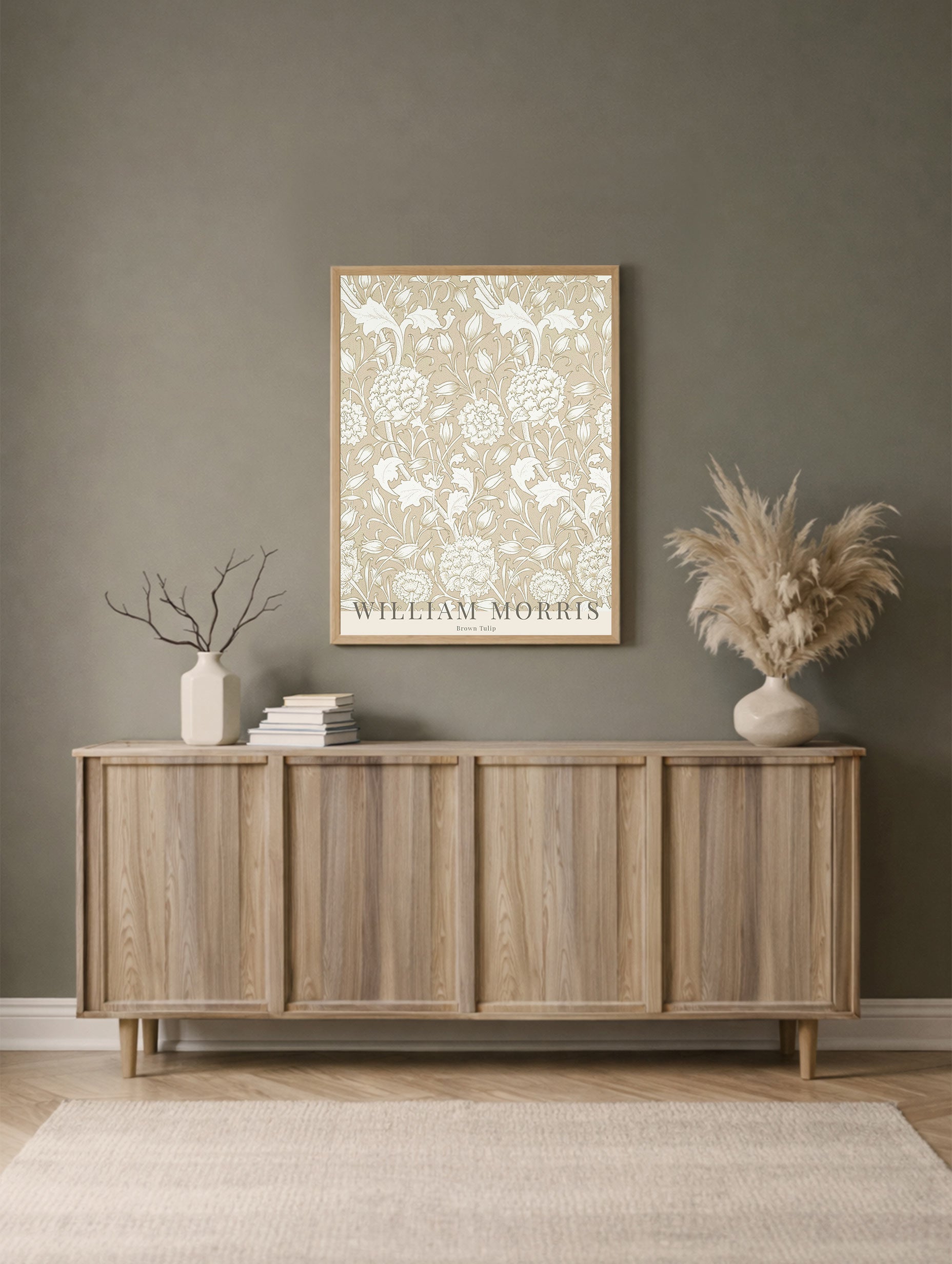 Wild Tulip - William Morris Mockup