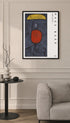 With Umbrella  Paul Klee Art Print Mockup