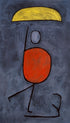 With an Umbrella Paul Klee Art Print