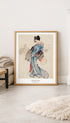 Woman Potrait - Hokusai Mockup