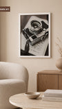 Santorini-plakat Arkitekturplakat