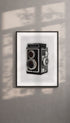 Zeiss Ikon Ikoflex Vintage Poster Mockup