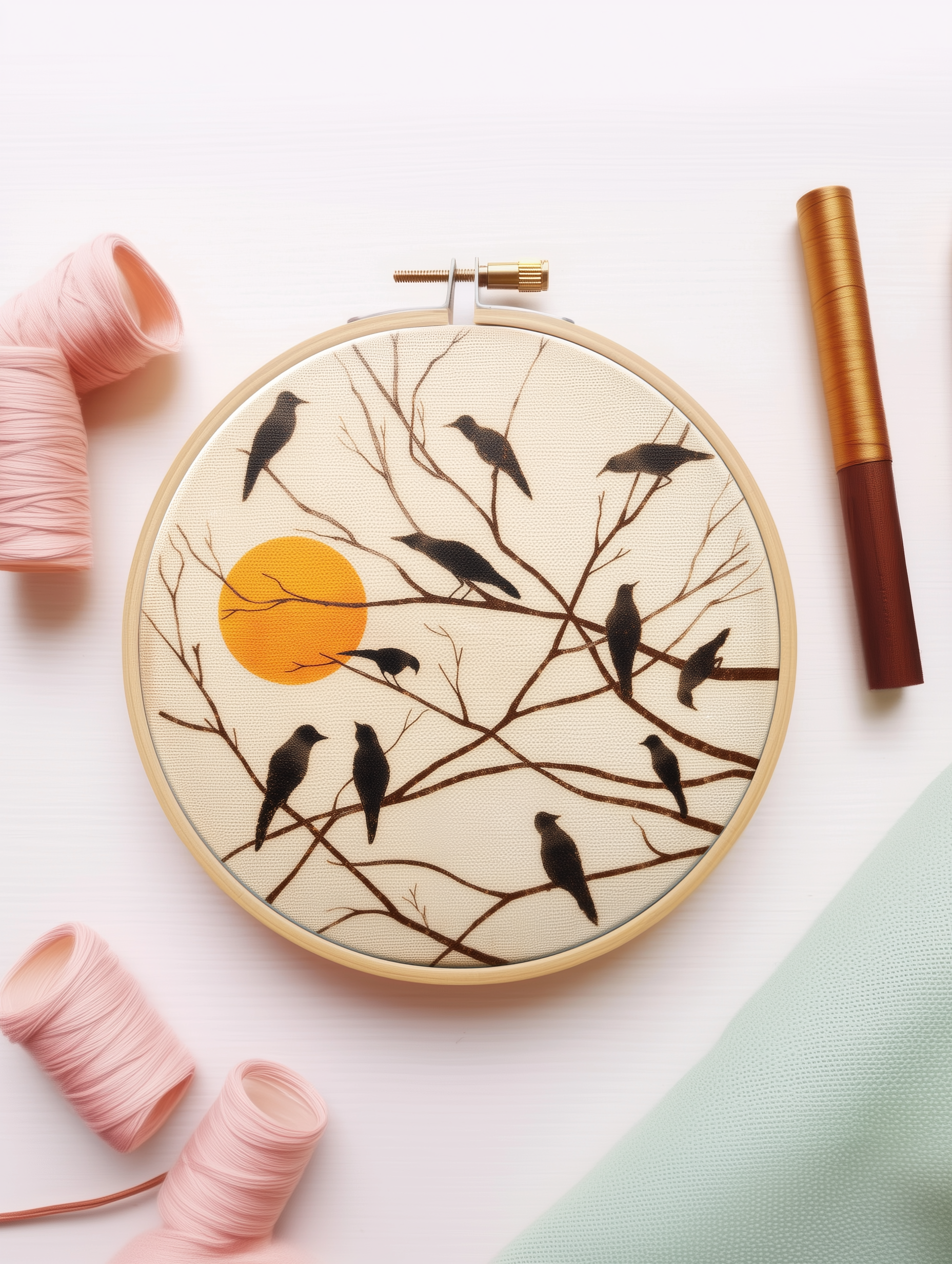 Scenery Embroidery 5