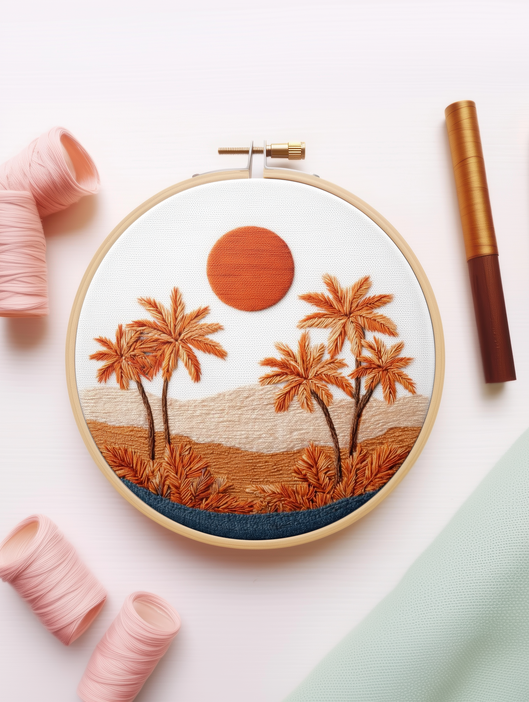 Scenery Embroidery 11
