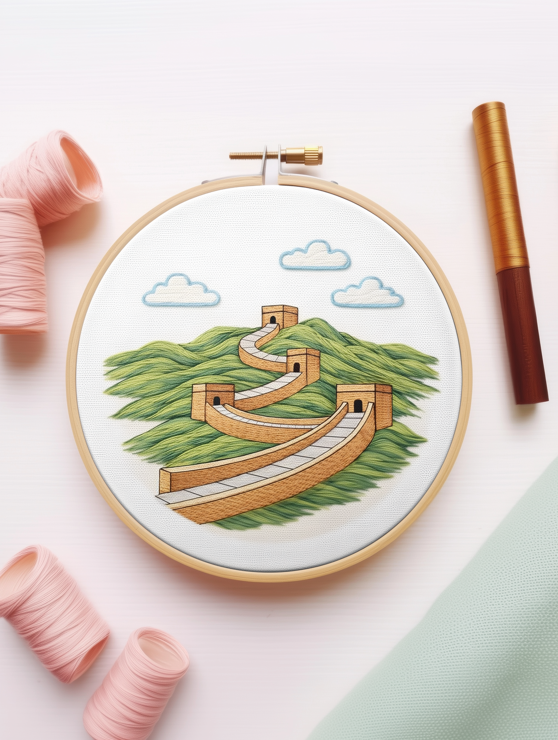 Scenery Embroidery 9