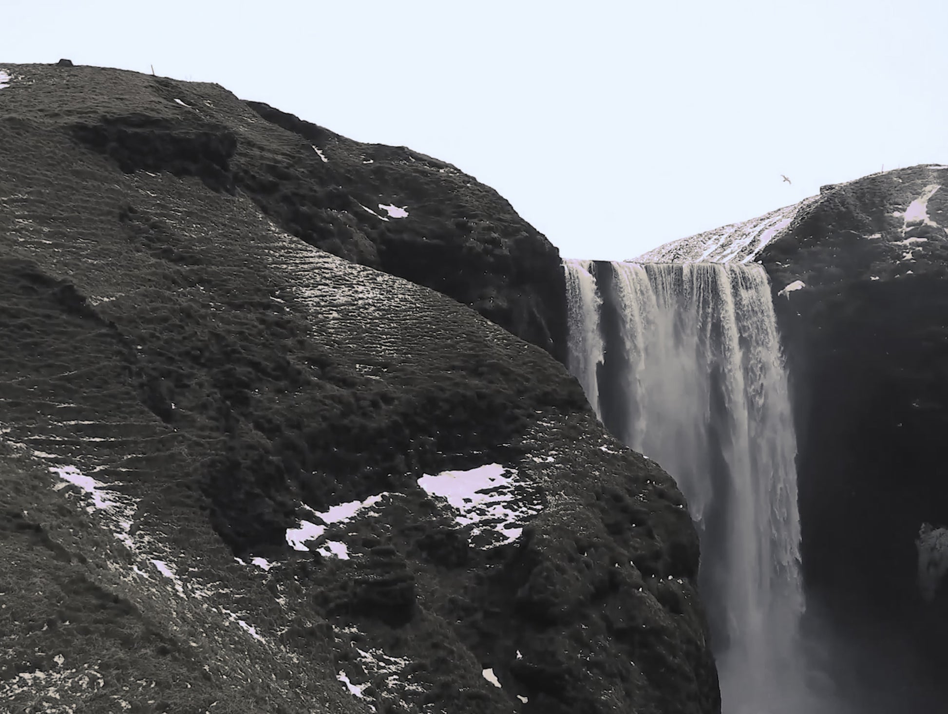 Skógafoss Waterfall Wall Art Print