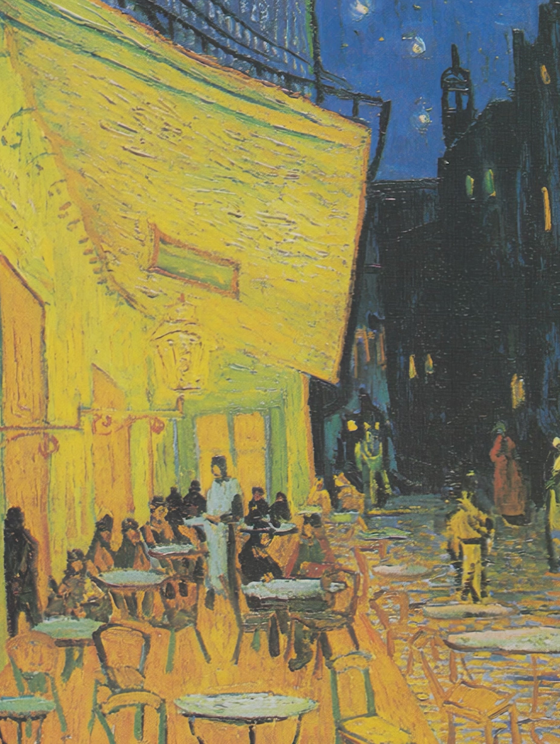 Café Terrace at Night Van Gogh Art Print