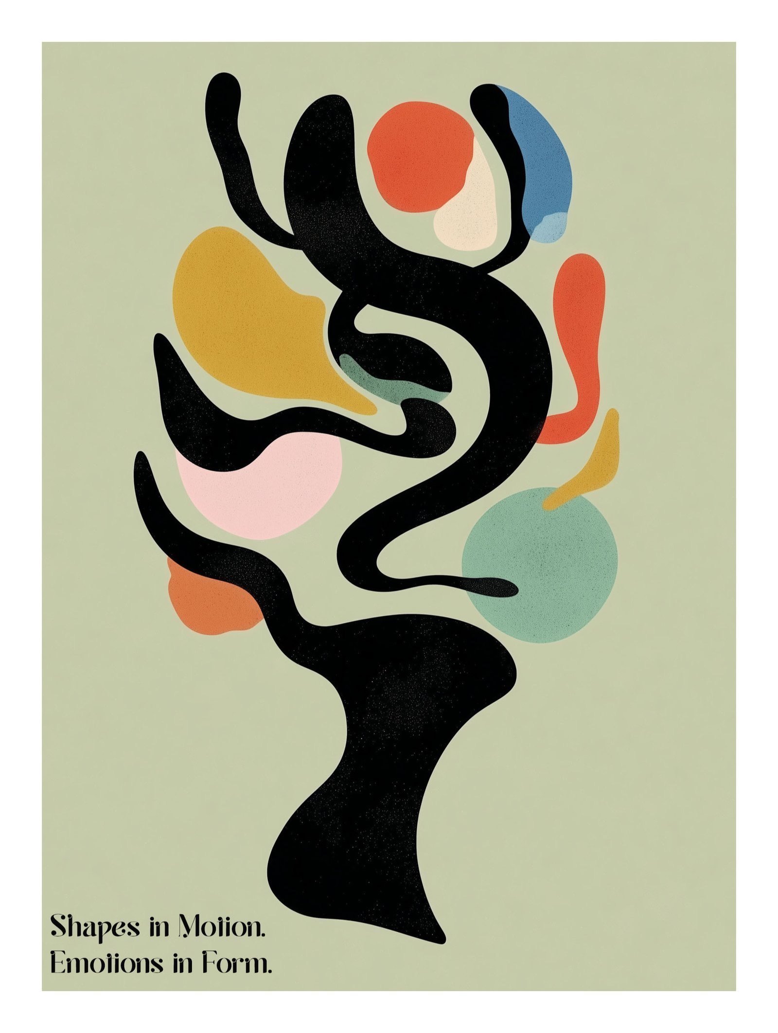 Graphical art – Abstract Creativity Poster