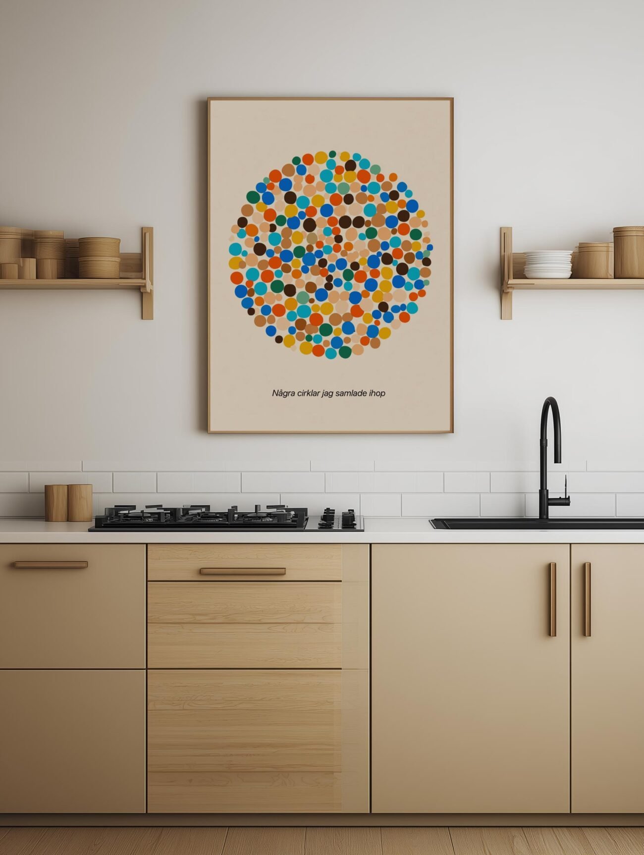 Dots Circle – Playful Hand‑drawn Poster - Image 2