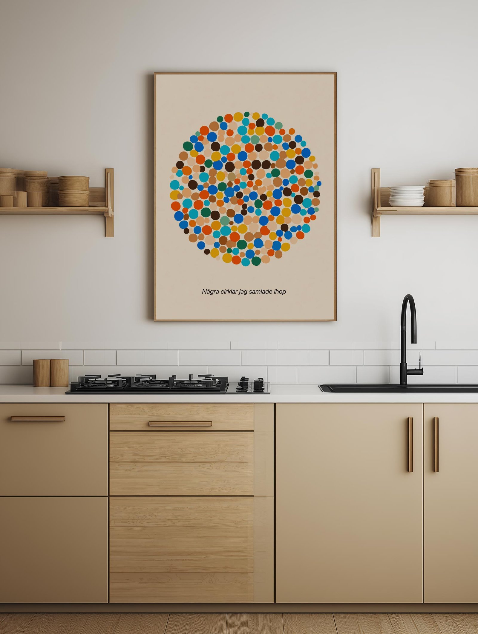 Dots Circle – Playful Hand‑drawn Poster - Image 2