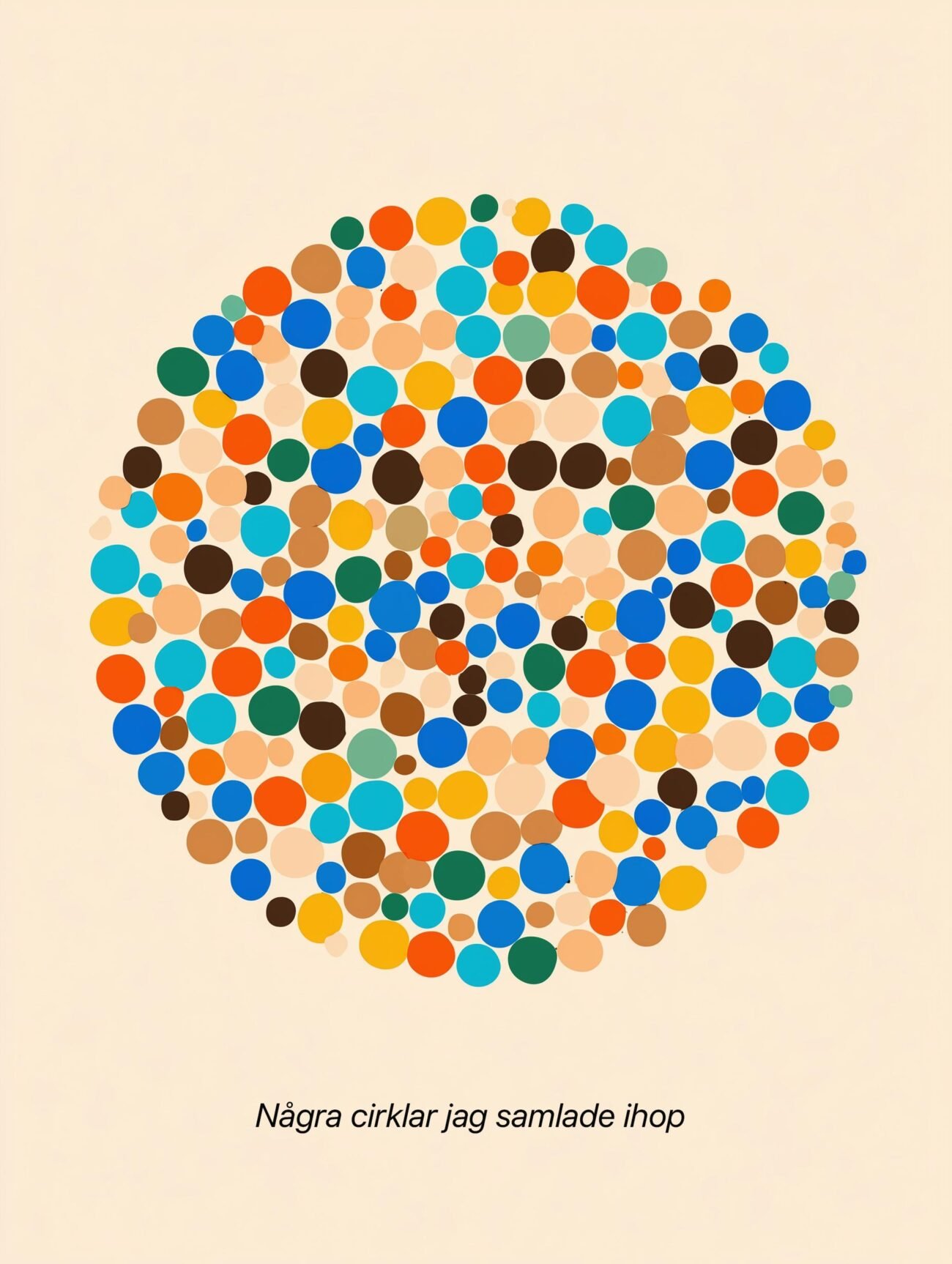 Dots Circle – Playful Hand‑drawn Poster