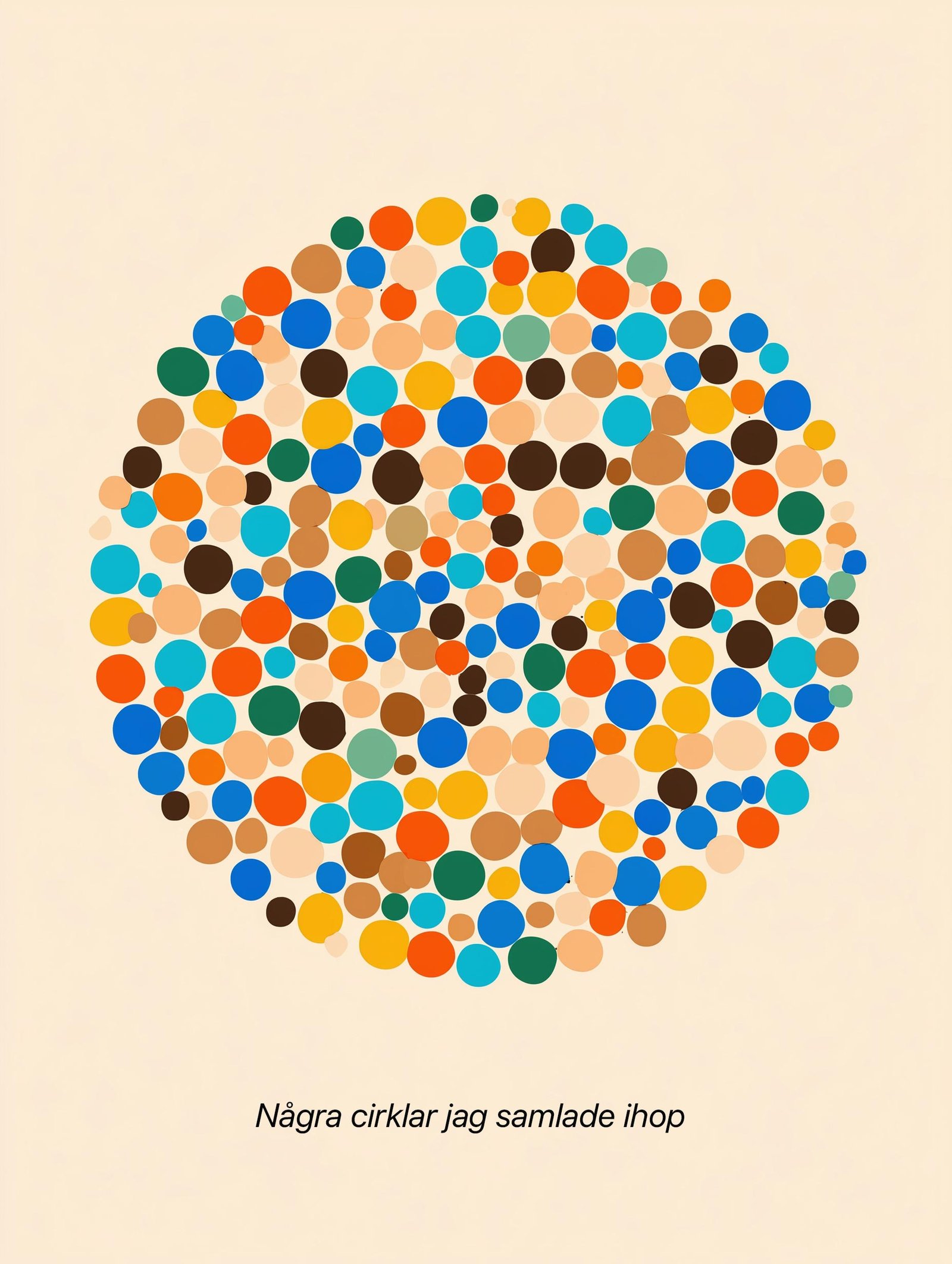 Dots Circle – Playful Hand‑drawn Poster