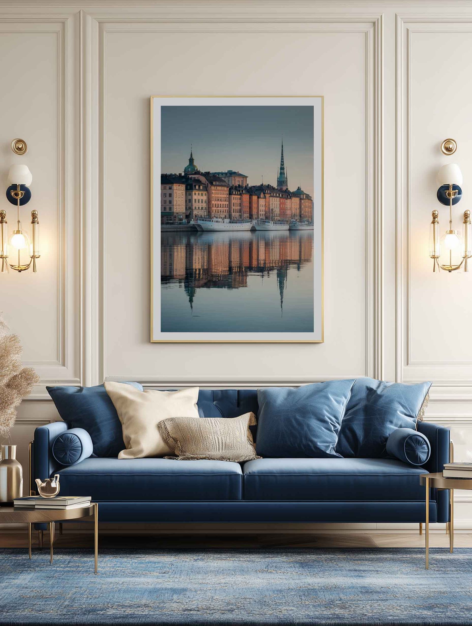 Gamla Stan Waterfront – Stockholm City Poster - Image 2