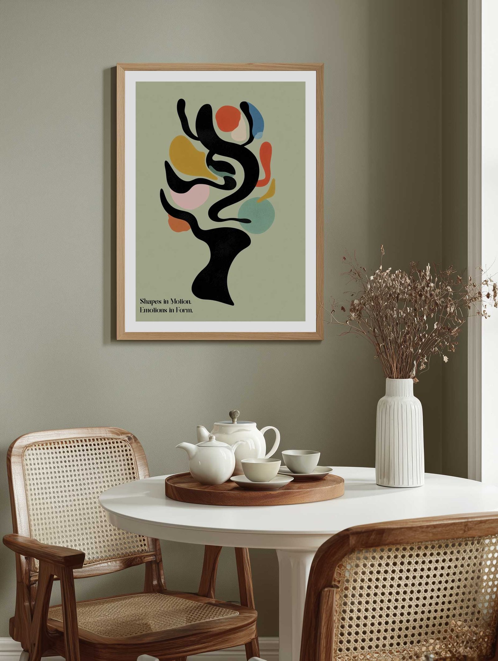Graphical art – Abstract Creativity Poster - Image 2