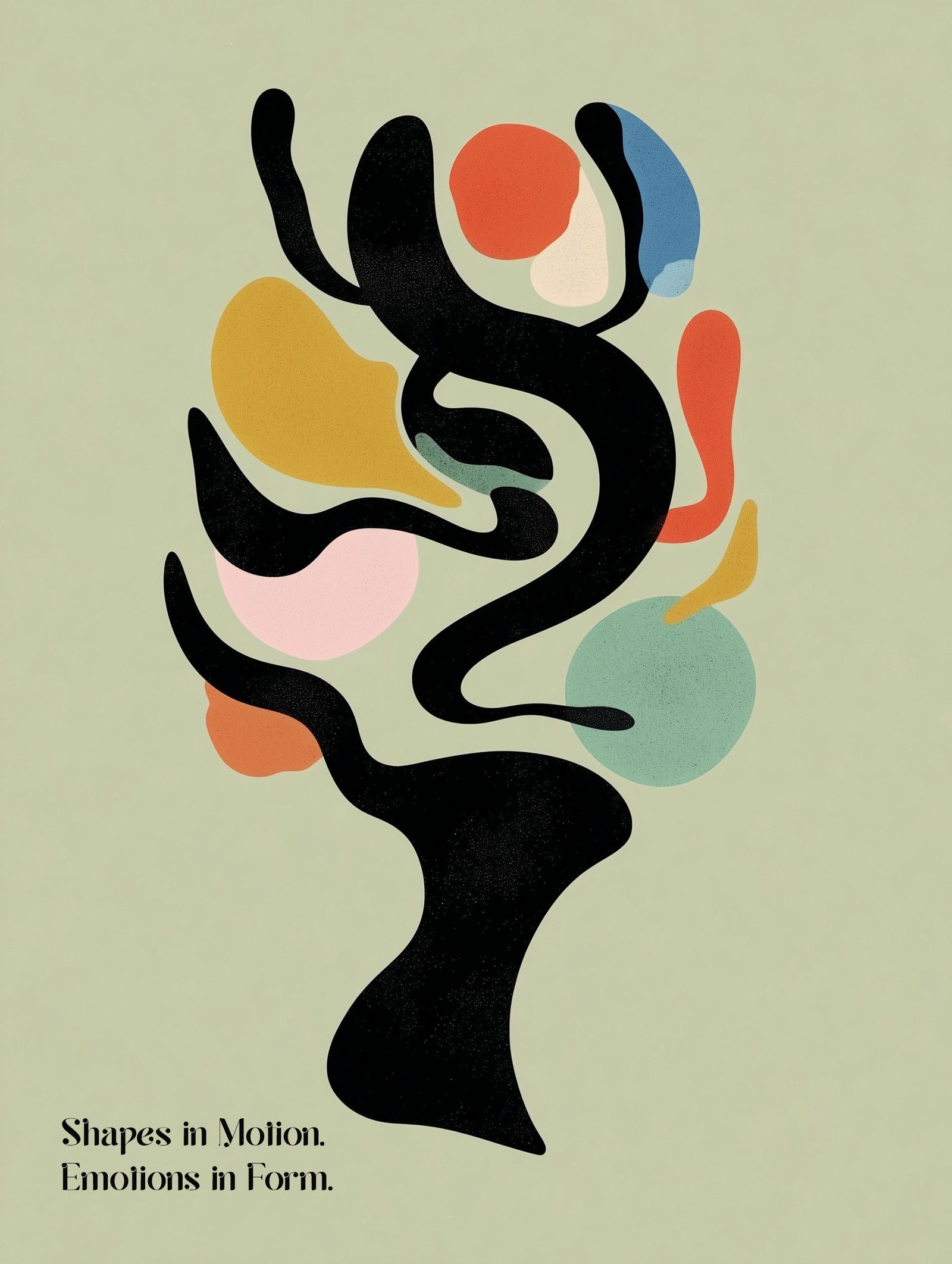 Graphical art – Abstract Creativity Poster
