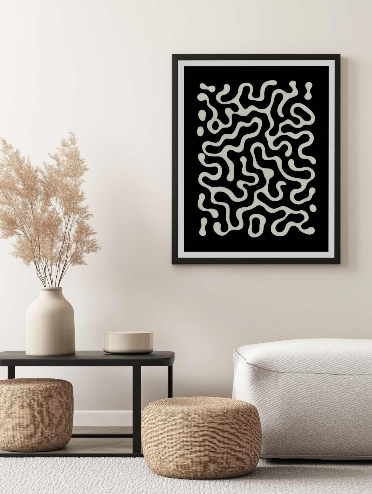 Abstract Hilbert Pattern – Abstract Geometric Poster - Image 2