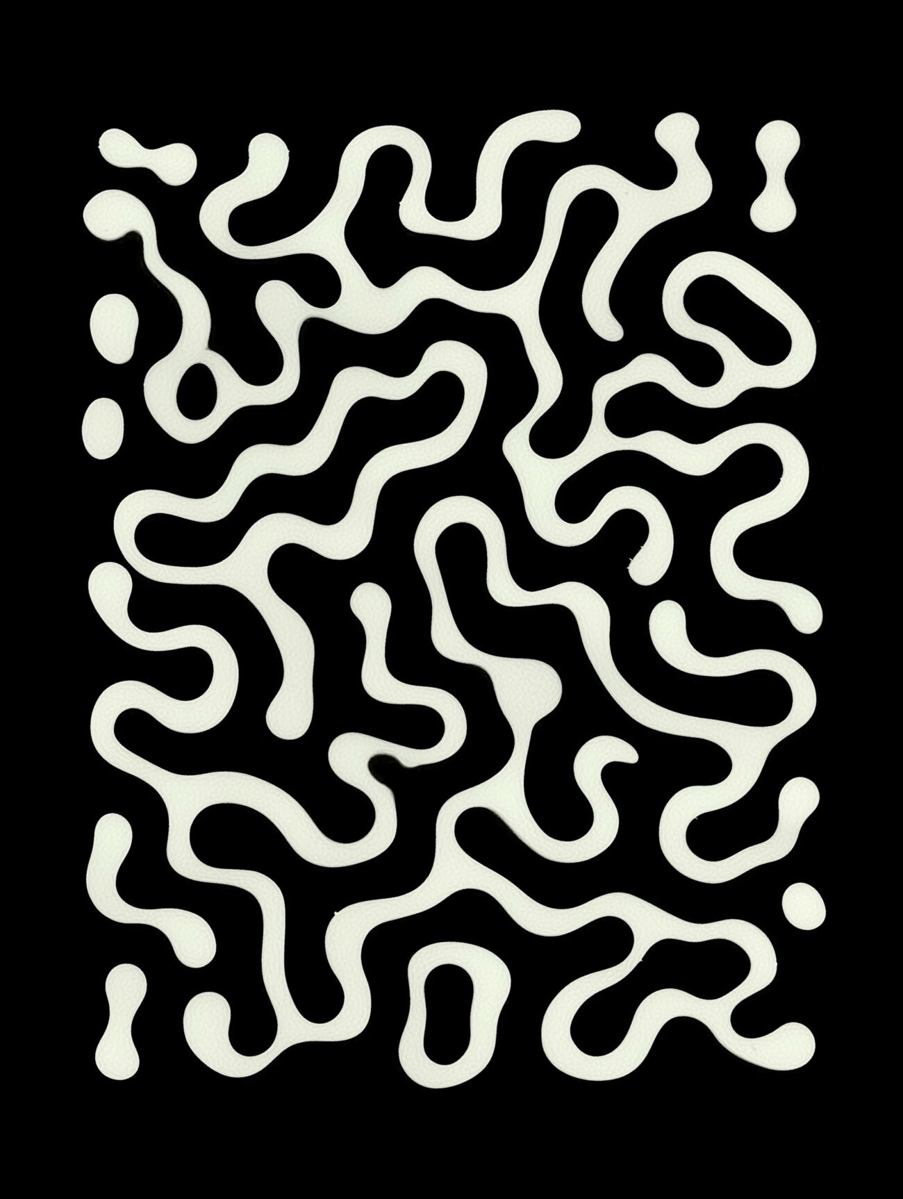 Abstract Hilbert Pattern – Abstract Geometric Poster