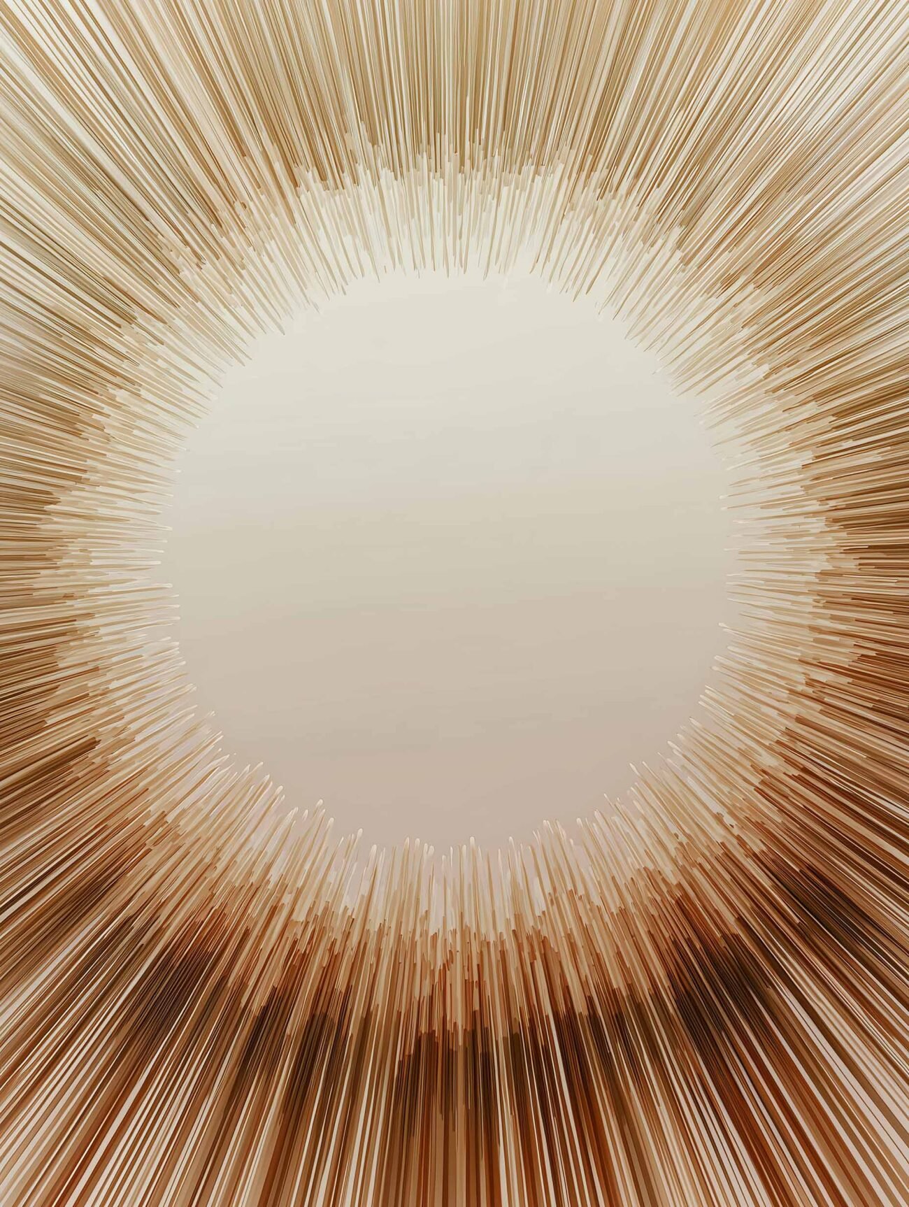 Boho Radiance – Abstract Sun Poster