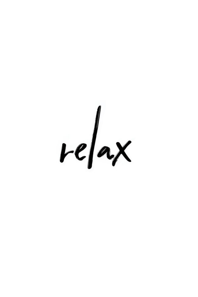 Poster featuring modern handwritten Typography