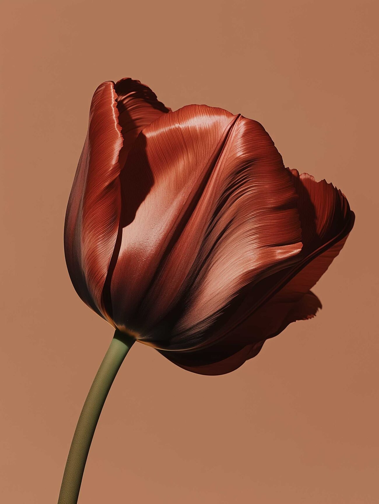 Burgundy Rose – Burgundy Tulip Still Life Poster