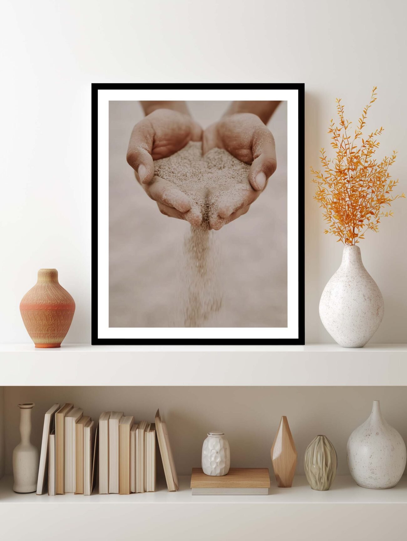 Sands of Time – Minimalist Nature Photography Poster - Image 2