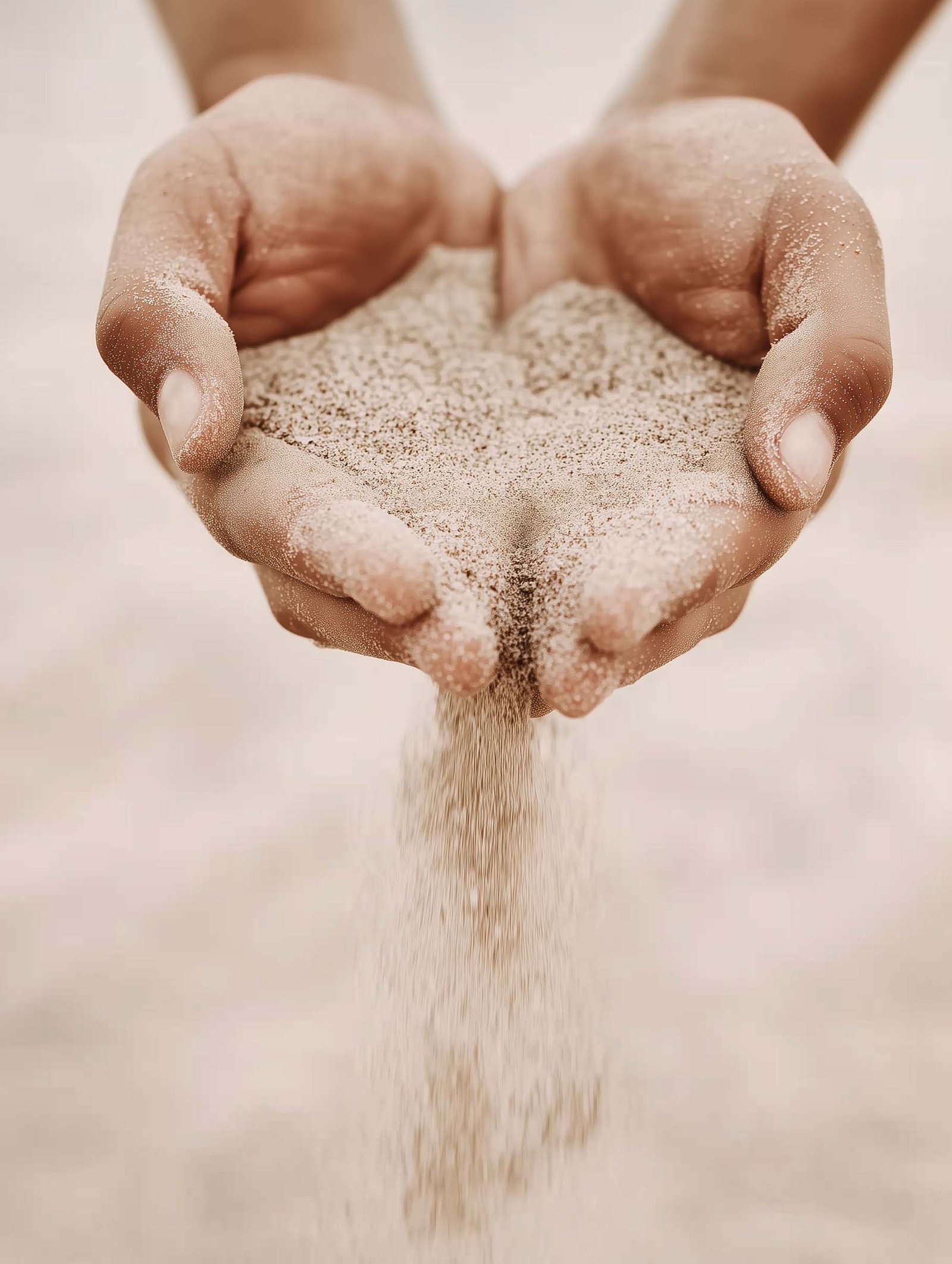 Sands of Time – Minimalist Nature Photography Poster