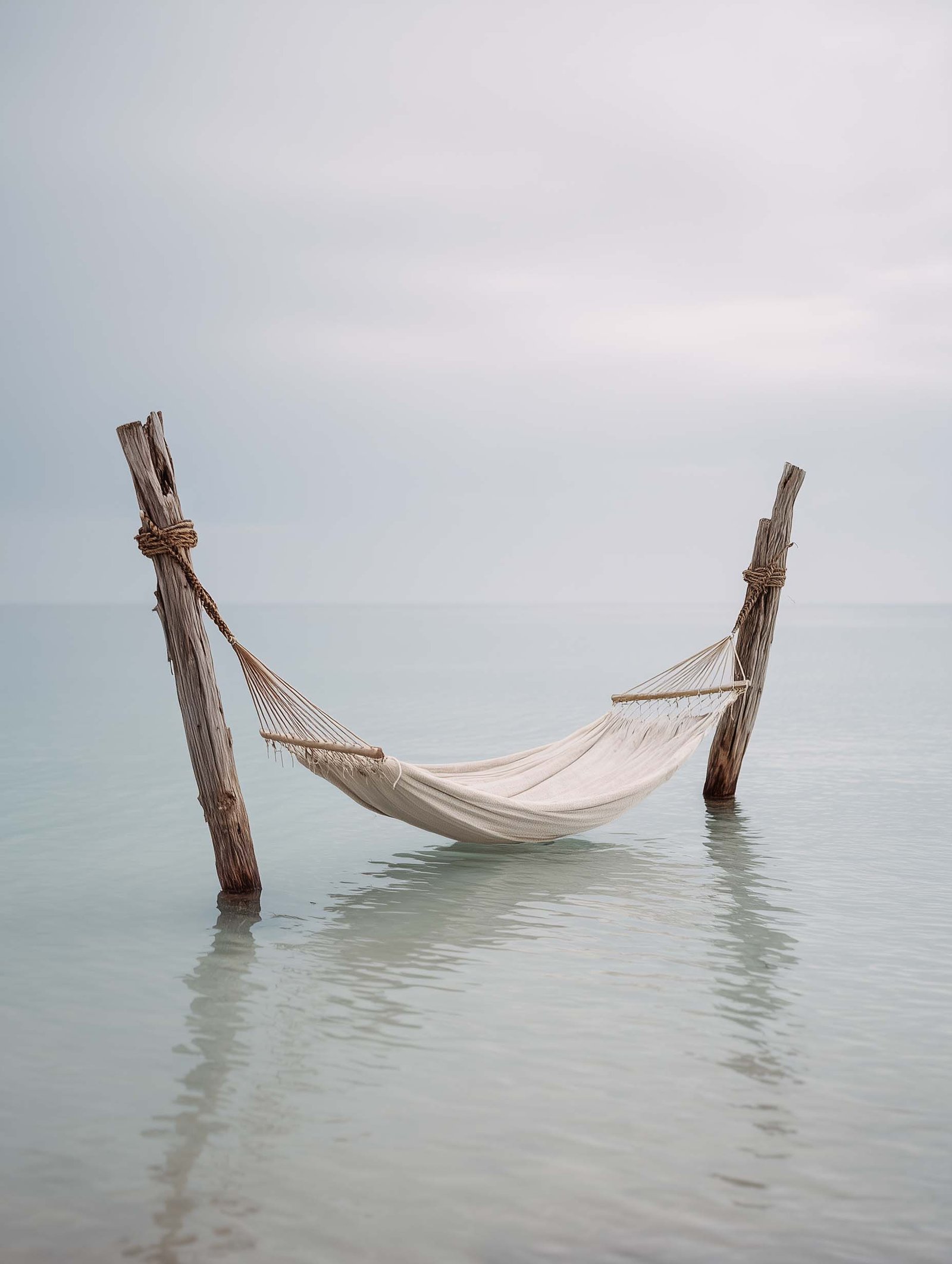 Coastal Serenity – Tranquil Hammock Poster