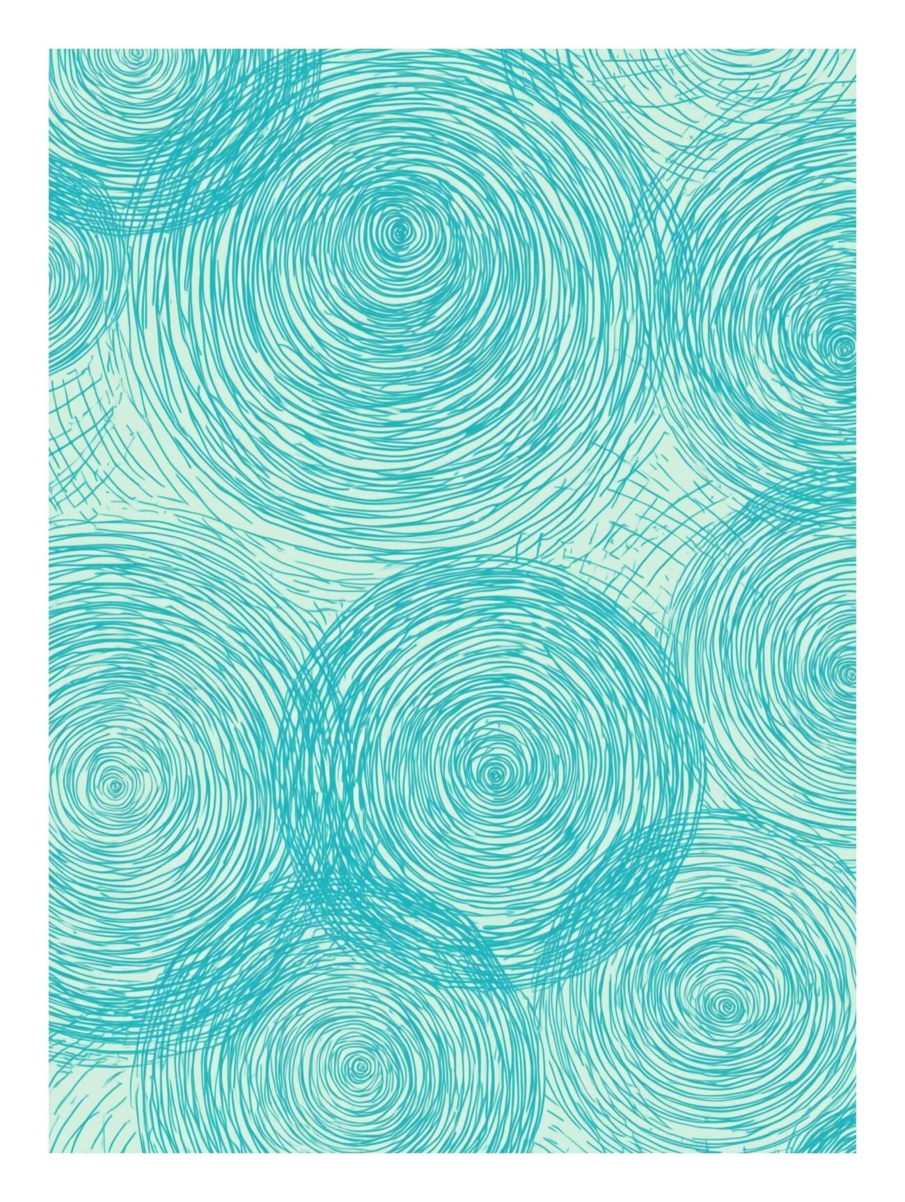 Spiral Lines – Abstract Wall Art Poster