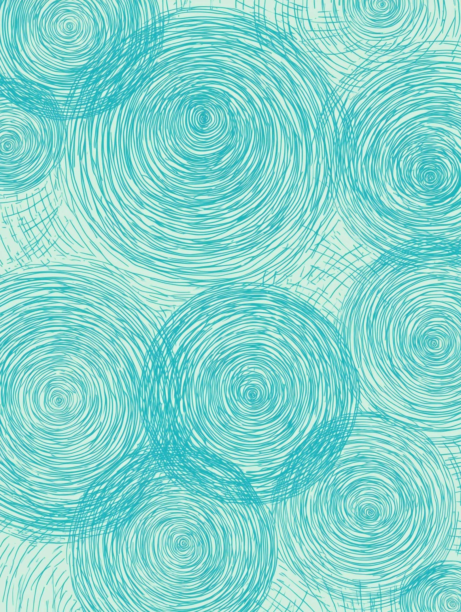 Spiral Lines – Abstract Wall Art Poster