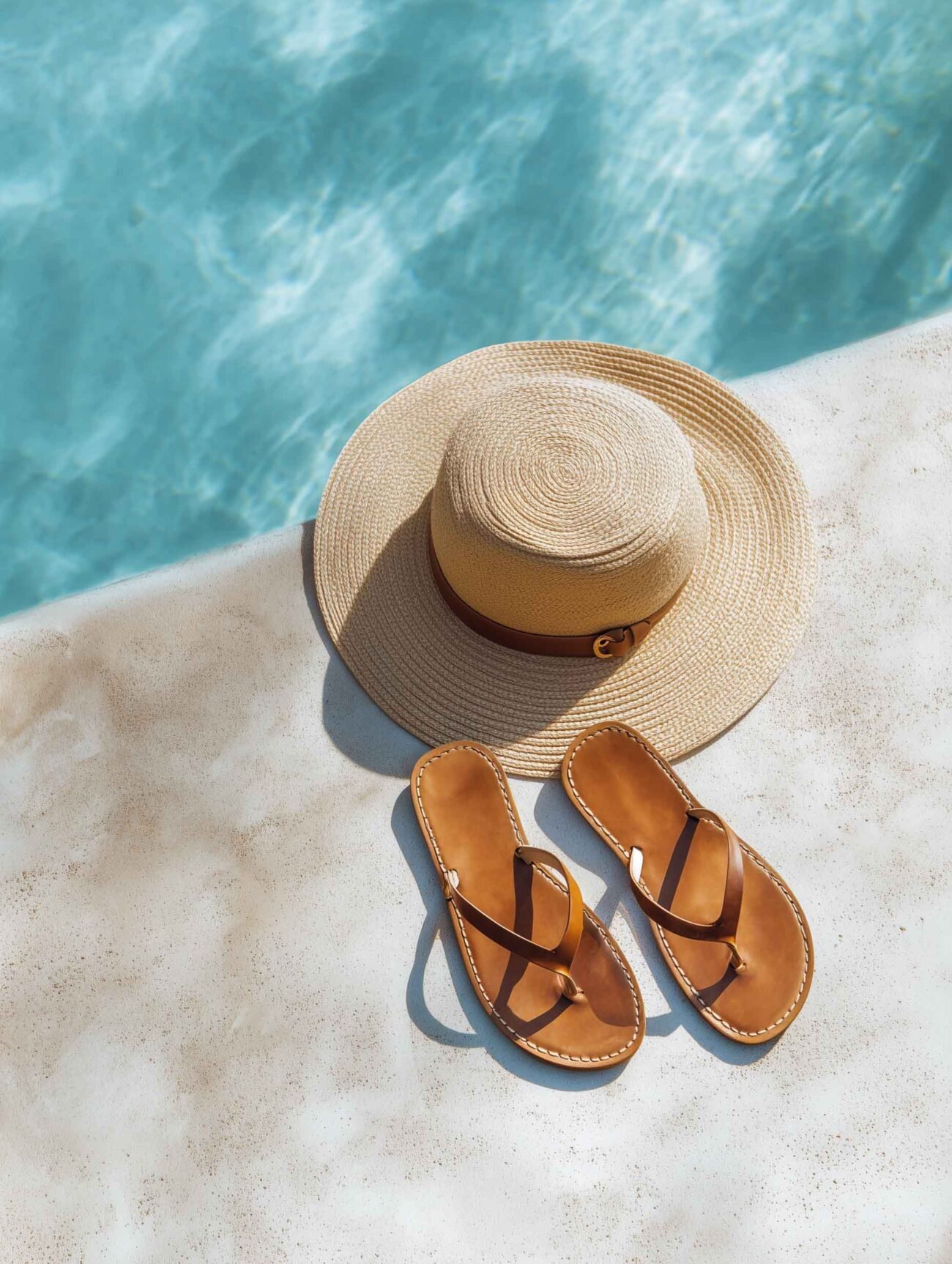 Summer Escape – Minimalist Poolside Poster