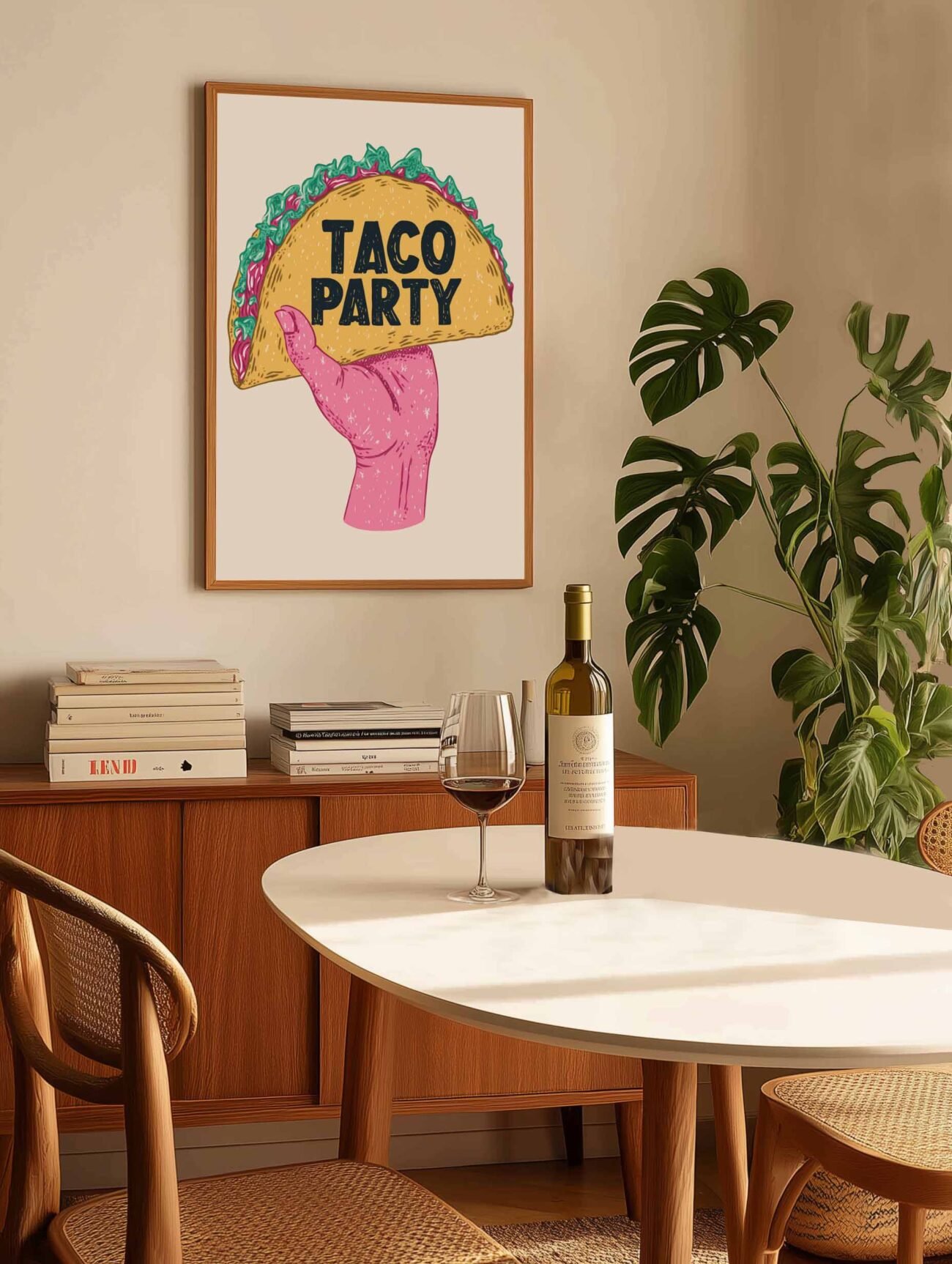 Taco Party – Playful Food Poster - Image 2
