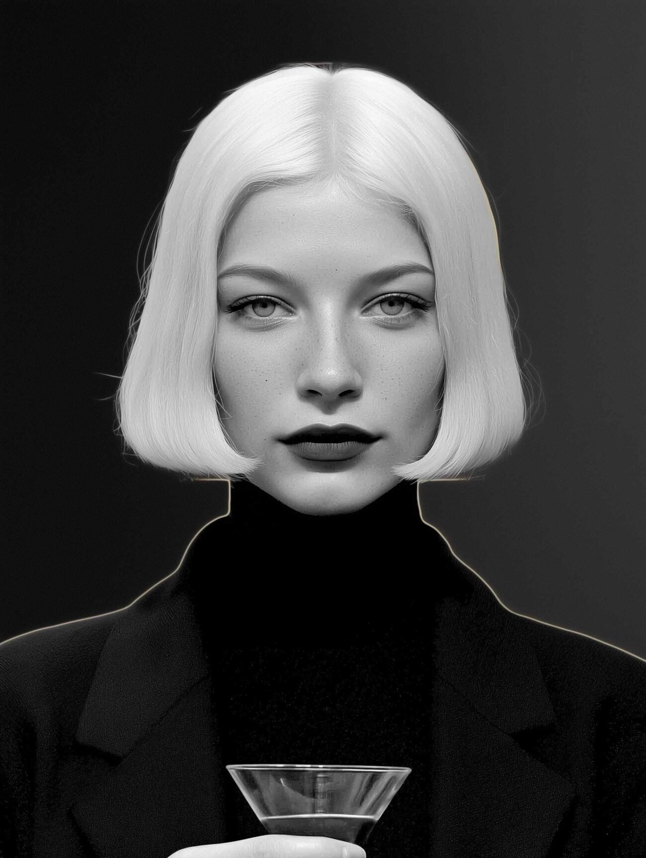 Young Lady – Timeless Fashion Art Poster