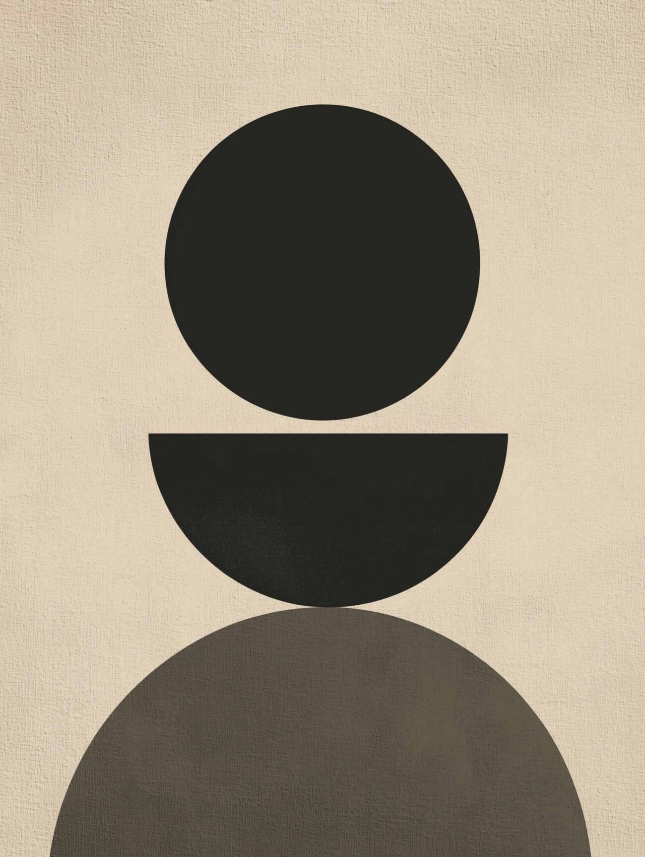 Abstract Shapes – Graphical Art Poster