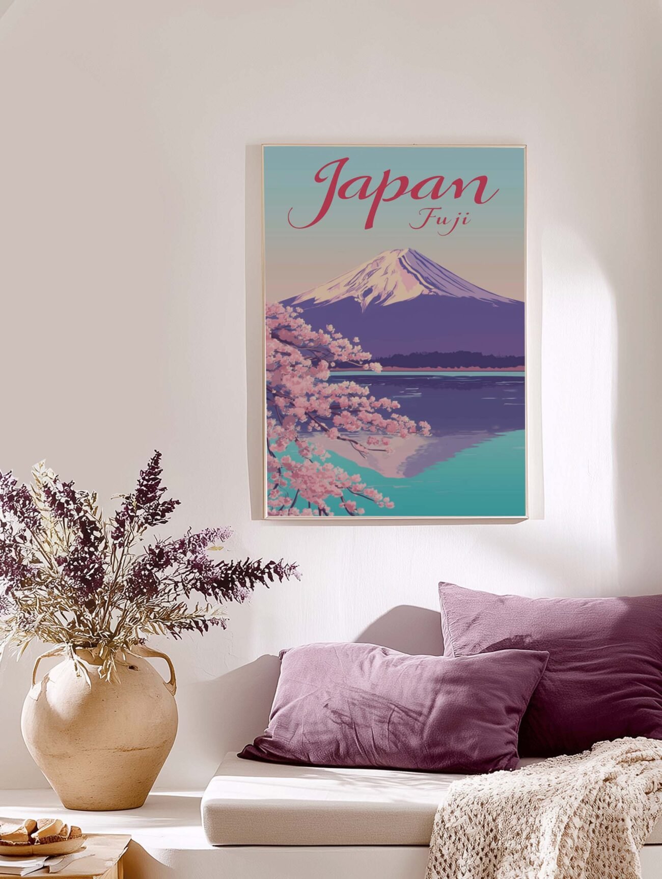 Mount Fuji – Japan Travel Poster - Image 2