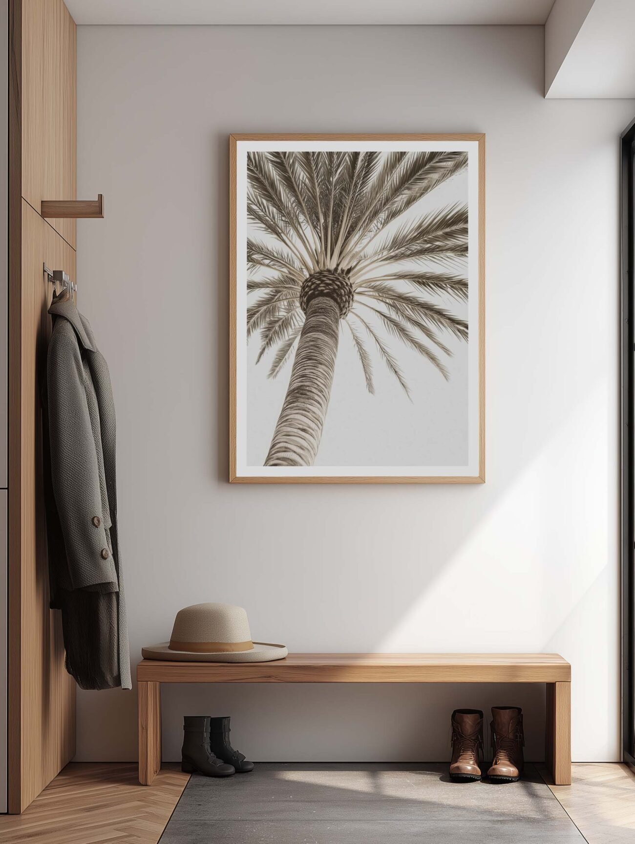 Palm Tree – Vintage Photographic Art Poster - Image 2
