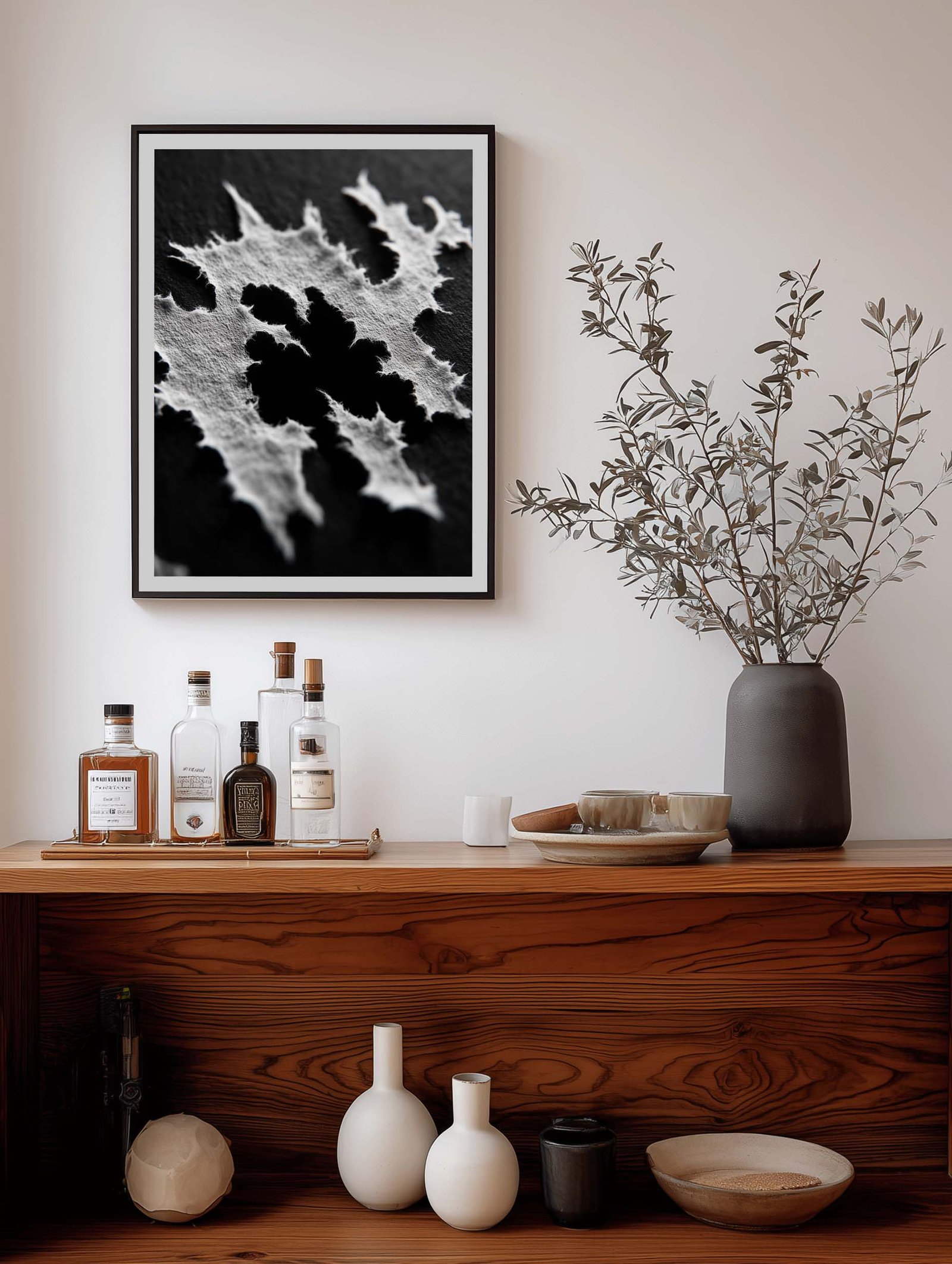 Torn Paper – Abstract Texture Poster - Image 2