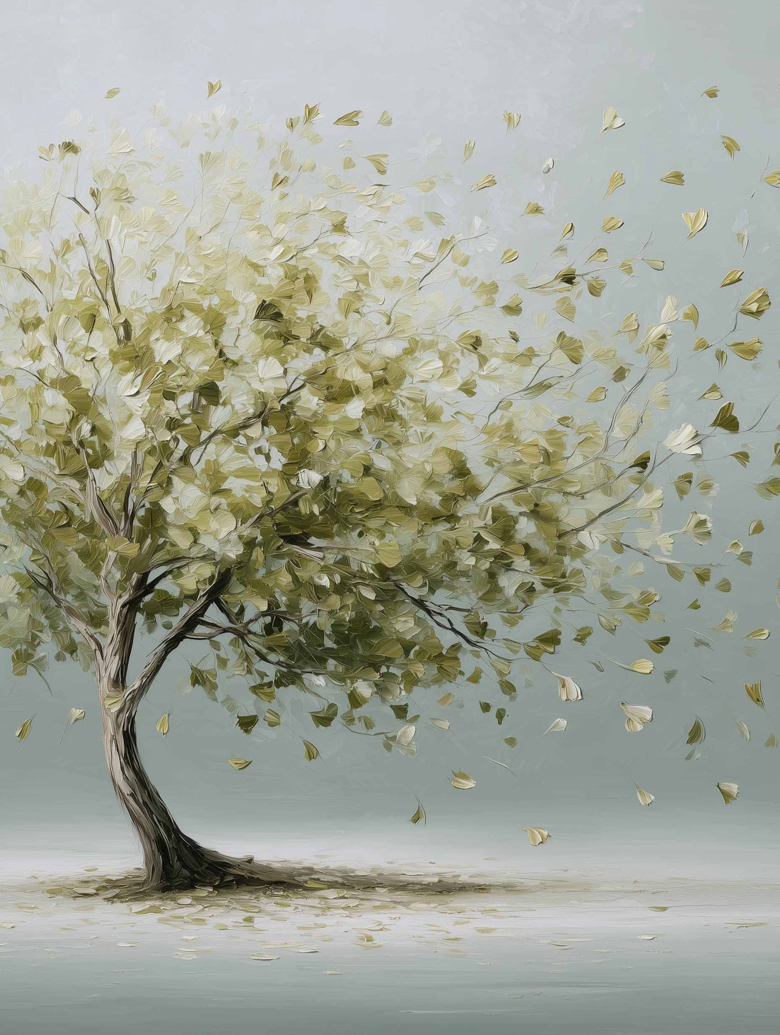 Tranquil Tree – Oil-style Art Poster