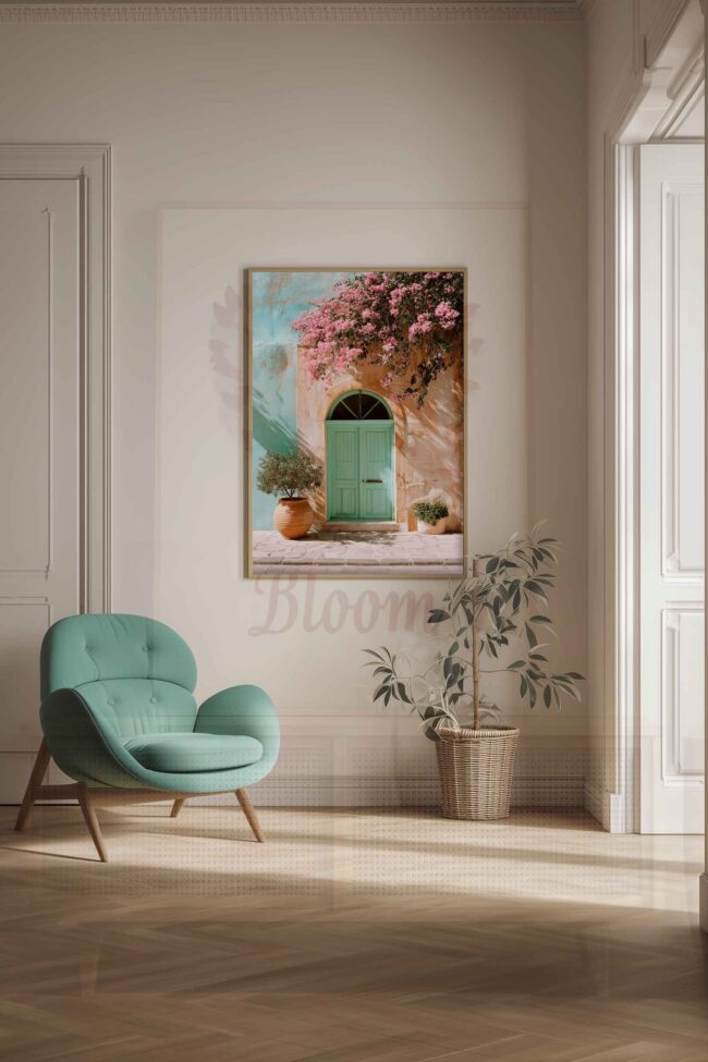 mint door mockup
